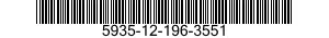 5935-12-196-3551 INSERT,ELECTRICAL CONNECTOR 5935121963551 121963551