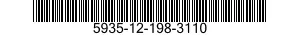 5935-12-198-3110 CONNECTOR,PLUG,ELECTRICAL 5935121983110 121983110