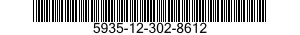 5935-12-302-8612 CONNECTOR,PLUG,ELECTRICAL 5935123028612 123028612