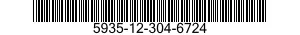 5935-12-304-6724 CONNECTOR,PLUG,ELECTRICAL 5935123046724 123046724