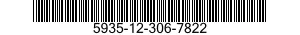 5935-12-306-7822 CONNECTOR,RECEPTACLE,ELECTRICAL 5935123067822 123067822