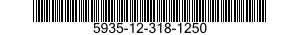 5935-12-318-1250 CONNECTOR,PLUG,ELECTRICAL 5935123181250 123181250