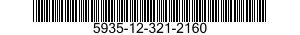5935-12-321-2160 CONNECTOR,PLUG,ELECTRICAL 5935123212160 123212160