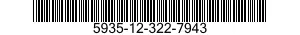 5935-12-322-7943 SOCKET,PLUG-IN ELECTRONIC COMPONENTS 5935123227943 123227943