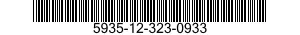 5935-12-323-0933 SOCKET,PLUG-IN ELECTRONIC COMPONENTS 5935123230933 123230933