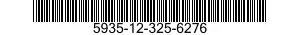 5935-12-325-6276 CONNECTOR,PLUG,ELECTRICAL 5935123256276 123256276