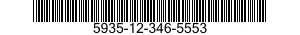 5935-12-346-5553 CONNECTOR,RECEPTACLE,ELECTRICAL 5935123465553 123465553