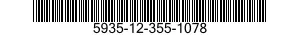 5935-12-355-1078 CONNECTOR,RECEPTACLE,ELECTRICAL 5935123551078 123551078
