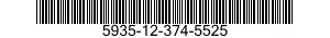 5935-12-374-5525 DUMMY CONNECTOR,PLUG 5935123745525 123745525