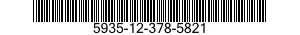 5935-12-378-5821 SHELL,ELECTRICAL CONNECTOR 5935123785821 123785821