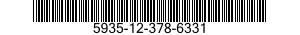 5935-12-378-6331 CONNECTOR,PLUG,ELECTRICAL 5935123786331 123786331