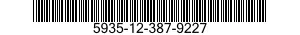 5935-12-387-9227 CONNECTOR,RECEPTACLE,ELECTRICAL 5935123879227 123879227