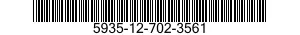 5935-12-702-3561 CONNECTOR,RECEPTACLE,ELECTRICAL 5935127023561 127023561