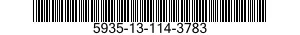 5935-13-114-3783 CONNECTOR,PLUG,ELEC 5935131143783 131143783