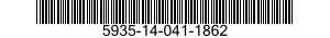 5935-14-041-1862  5935140411862 140411862