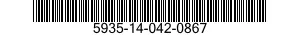 5935-14-042-0867  5935140420867 140420867