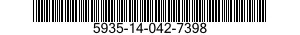 5935-14-042-7398  5935140427398 140427398