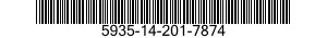 5935-14-201-7874 SOCKET,PLUG-IN ELECTRONIC COMPONENTS 5935142017874 142017874