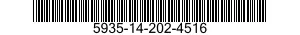 5935-14-202-4516 CONNECTOR,PLUG,ELECTRICAL 5935142024516 142024516