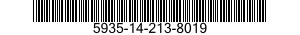 5935-14-213-8019 CONNECTOR,PLUG,ELECTRICAL 5935142138019 142138019