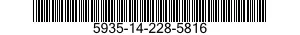 5935-14-228-5816  5935142285816 142285816