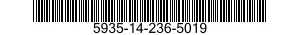 5935-14-236-5019 CONNECTOR,PLUG,ELECTRICAL 5935142365019 142365019