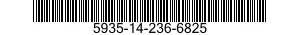 5935-14-236-6825  5935142366825 142366825