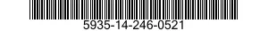 5935-14-246-0521 PLUG,TIP 5935142460521 142460521
