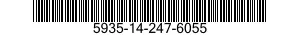 5935-14-247-6055  5935142476055 142476055