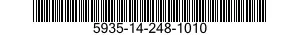 5935-14-248-1010 CONNECTOR,PLUG,ELECTRICAL 5935142481010 142481010