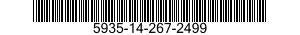 5935-14-267-2499 CONNECTOR,RECEPTACLE,ELECTRICAL 5935142672499 142672499