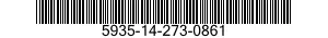5935-14-273-0861 PLUG,TIP 5935142730861 142730861