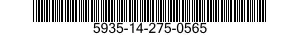 5935-14-275-0565  5935142750565 142750565