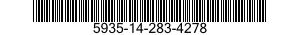 5935-14-283-4278  5935142834278 142834278