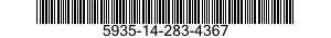 5935-14-283-4367  5935142834367 142834367