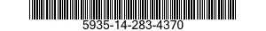 5935-14-283-4370  5935142834370 142834370