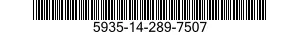 5935-14-289-7507 BACKSHELL,ELECTRICAL CONNECTOR 5935142897507 142897507