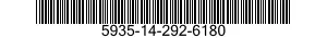 5935-14-292-6180 CONNECTOR,RECEPTACLE,ELECTRICAL 5935142926180 142926180