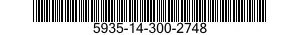 5935-14-300-2748 CONNECTOR,PLUG,ELECTRICAL 5935143002748 143002748