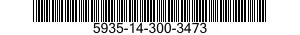 5935-14-300-3473 CONNECTOR,PLUG,ELECTRICAL 5935143003473 143003473