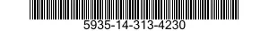 5935-14-313-4230 CONNECTOR,RECEPTACLE,ELECTRICAL 5935143134230 143134230