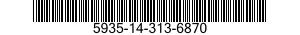 5935-14-313-6870  5935143136870 143136870