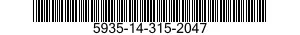 5935-14-315-2047  5935143152047 143152047