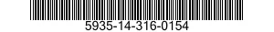 5935-14-316-0154  5935143160154 143160154