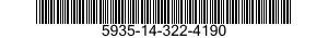 5935-14-322-4190  5935143224190 143224190