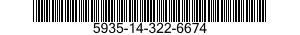 5935-14-322-6674  5935143226674 143226674