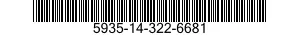 5935-14-322-6681  5935143226681 143226681