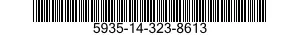 5935-14-323-8613 SOCKET,PLUG-IN ELECTRONIC COMPONENTS 5935143238613 143238613