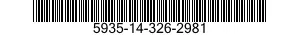 5935-14-326-2981  5935143262981 143262981
