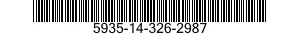 5935-14-326-2987  5935143262987 143262987